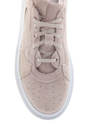 Kadın Deri Süet Yüksek Taban Sneaker | Derimod
