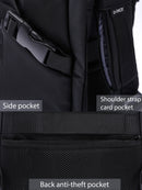 D-Pack Unisex Siyah Teknolojik Kumaş Sırt Çantası | Derimod