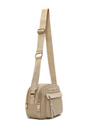 Woman Cream Long Strap Crossbody Bag | Derimod