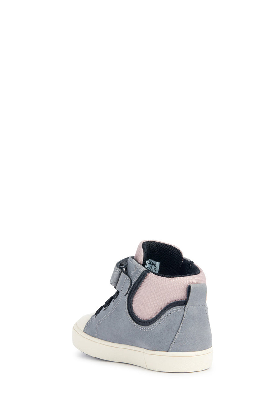 Geox Baby Girl Gray B Gisli Girl Strappy Suede Leather Boots