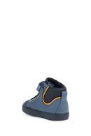 Geox Erkek Bebek Lacivert Gisli B Bantlı Deri Spor Sneaker | Derimod