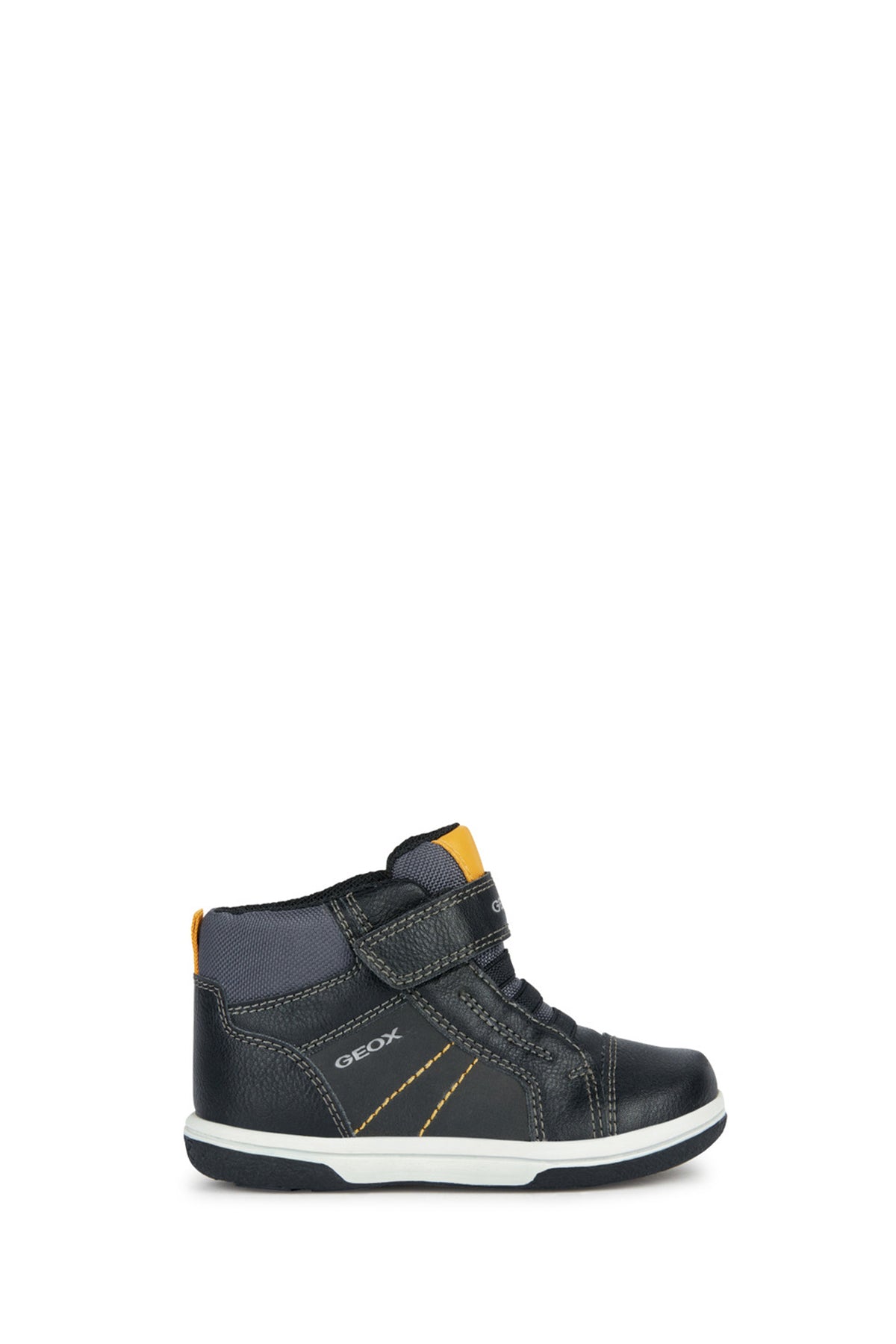 Geox Erkek Bebek Siyah Bantlı Deri Sneaker B3637A0MEFUC9154 | Derimod