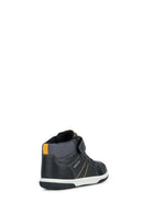 Geox Erkek Bebek Siyah Bantlı Deri Sneaker | Derimod