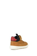 Geox Baby Girl Tan Banded Leather Sport Boots | Derimod