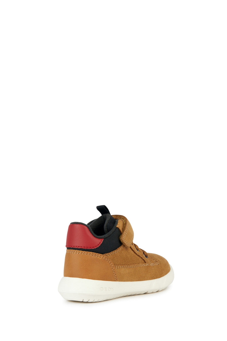 Geox Baby Girl Tan Banded Leather Sport Boots
