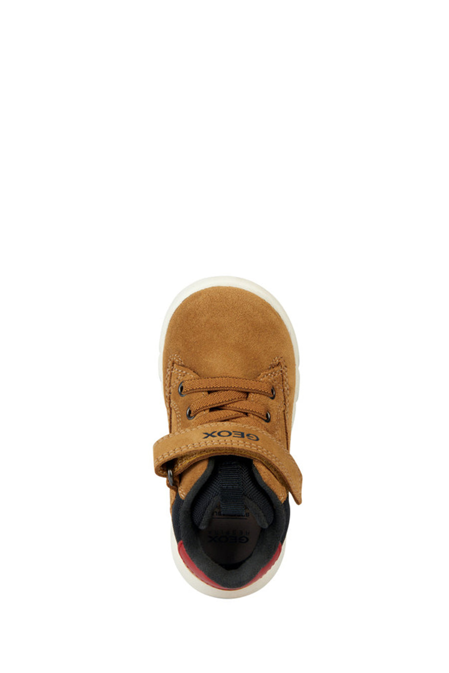 Geox Baby Girl Tan Banded Leather Sport Boots
