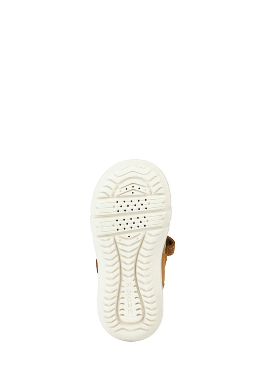 Geox Baby Girl Tan Banded Leather Sport Boots