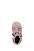 Geox Kız Bebek Pembe Kılwı Bantlı Süet Deri Sneaker | Derimod