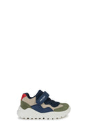Geox Erkek Bebek Lacivert Ciufciuf Bantlı Süet Sneaker | Derimod