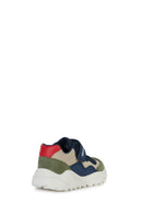 Geox Erkek Bebek Lacivert Ciufciuf Bantlı Süet Sneaker | Derimod