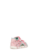 Geox Kız Bebek Pembe B Sandal Iupidoo A - Text + Gbk Çift Bantlı Kumaş Sandalet | Derimod