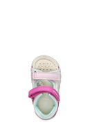 Geox Baby Girl B Sandal Iupidoo A - Synth + Mesh Double Strap Fabric Sandal | Derimod