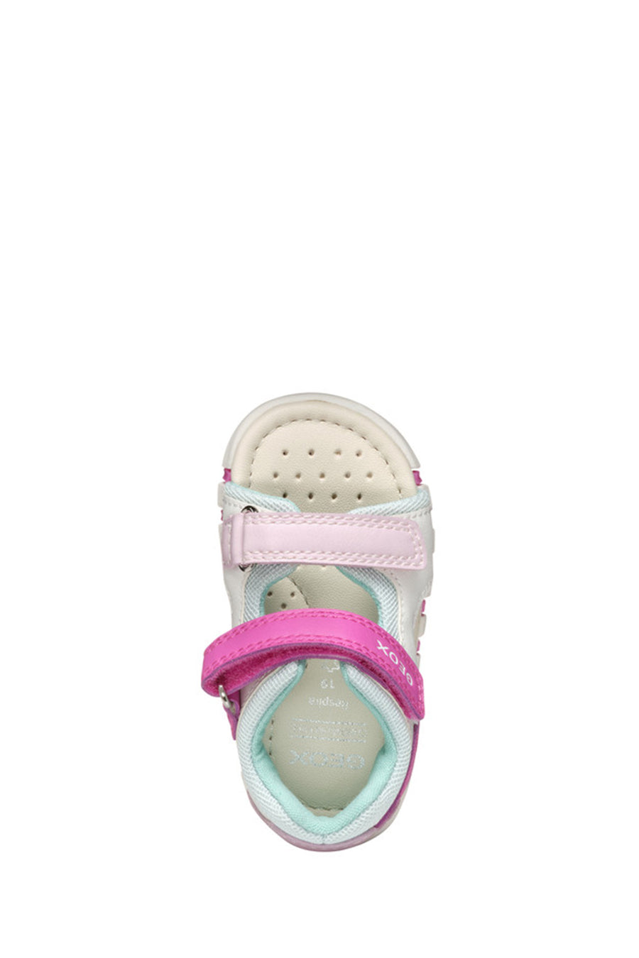 Geox Baby Girl B Sandal Iupidoo A - Synth + Mesh Double Strap Fabric Sandal