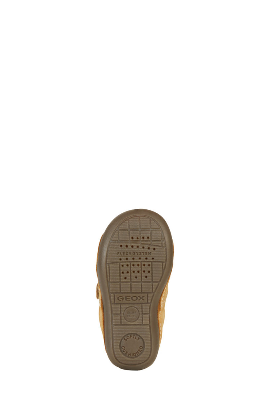 Geox Baby Boy Brown Tutum Banded Suede Sneakers