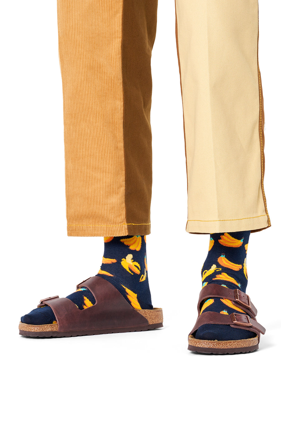 Happy Socks Erkek Lacivert Desenli Pamuk Çorap