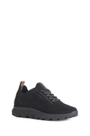 Geox Women Black Spherica Lace-Up Fabric Sneaker | Derimod