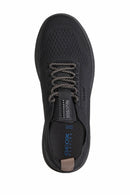 Geox Women Black Spherica Lace-Up Fabric Sneaker | Derimod