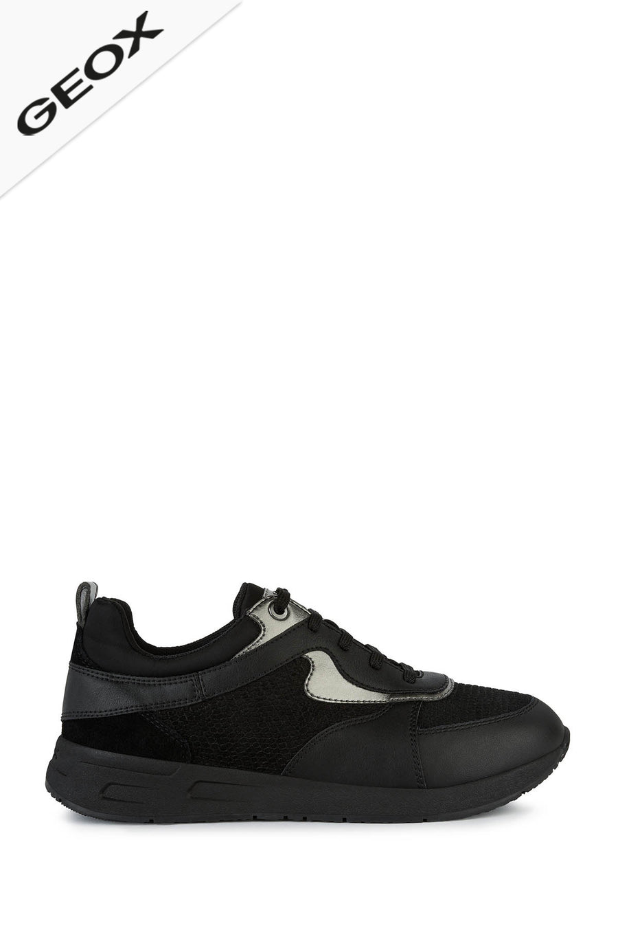 Women's Geox Bulmya Leather Sneaker D26NQA0BS54C9999 | Derimod