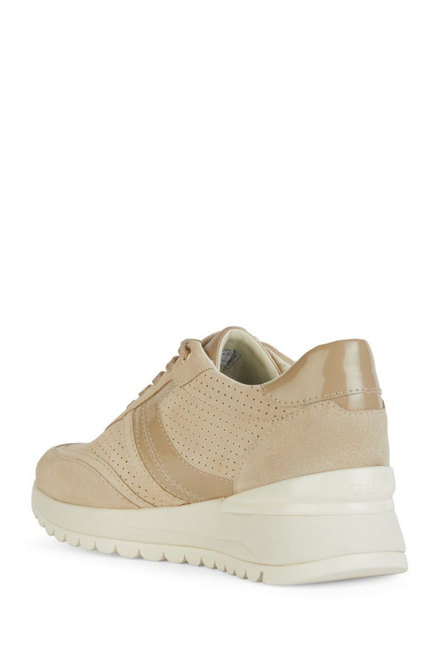 Geox Women's Mink Desya Lace-up Leather Sneaker