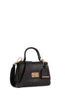 Geox Women's Black Ciclaminia Leather Crossbody Bag | Derimod