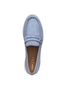 Geox Kadın Mavi Xand 3 Süet Deri Maskülen Loafer | Derimod