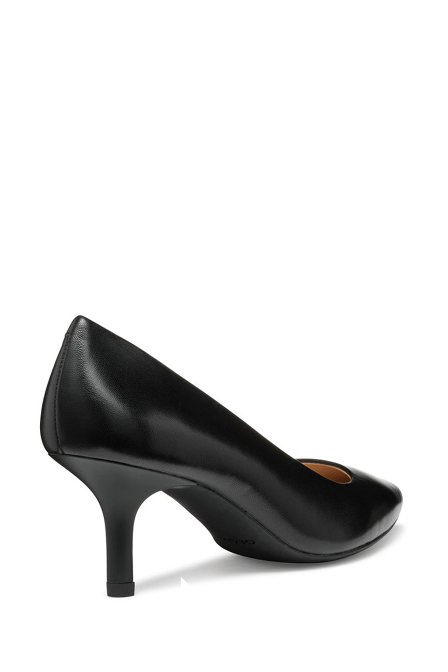 Geox Women Black Kleopy Thin Heeled Leather Stiletto