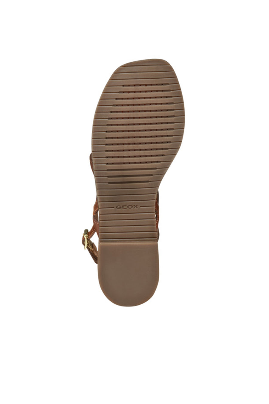 Geox Women Camel Sozy Toe Leather Sandal