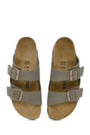 Birkenstock Erkek Gri Çift Tokalı Arizona Eva Terlik | Derimod