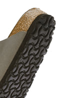 Birkenstock Erkek Gri Çift Tokalı Arizona Eva Terlik | Derimod