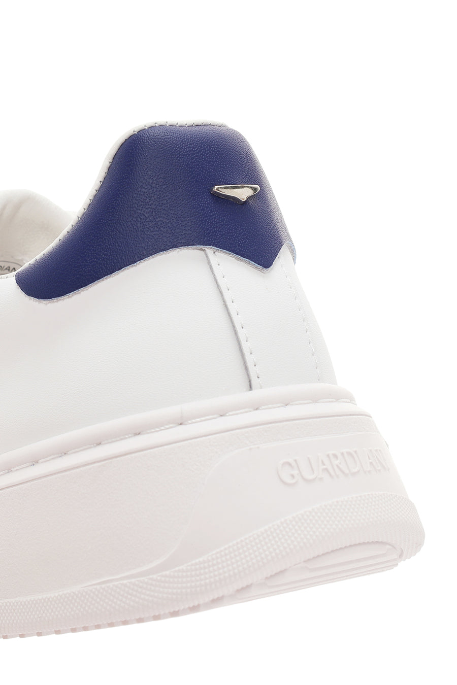 Alberto Guardiani Erkek Beyaz New Era Bağcıklı Deri Sneaker