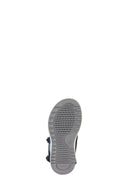Geox Boy Navy Blue Alben Strappy Leather Sandals | Derimod