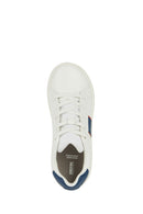 Geox Boy White Eclyper Lace-Up Sneaker | Derimod
