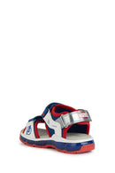 Geox Boy Red Android Strap Leather Sandals | Derimod