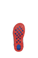 Geox Boy Red Android Strap Leather Sandals | Derimod