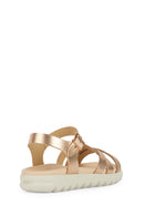 Geox Girls Copper Soleima Girl Glitter Sandals | Derimod