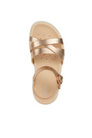 Geox Girls Copper Soleima Girl Glitter Sandals | Derimod