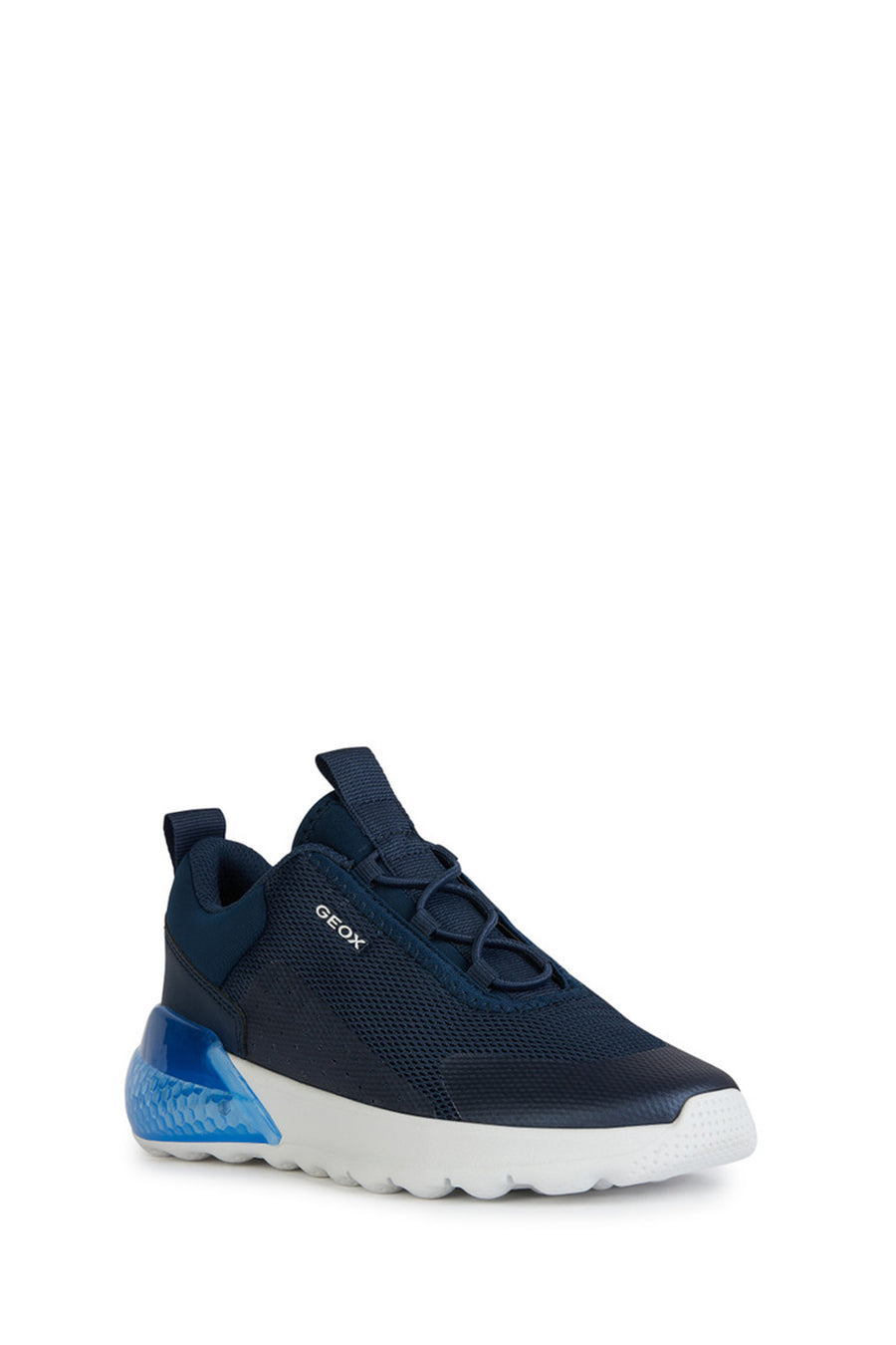 Geox Boy Navy Activart Illuminus Sneaker