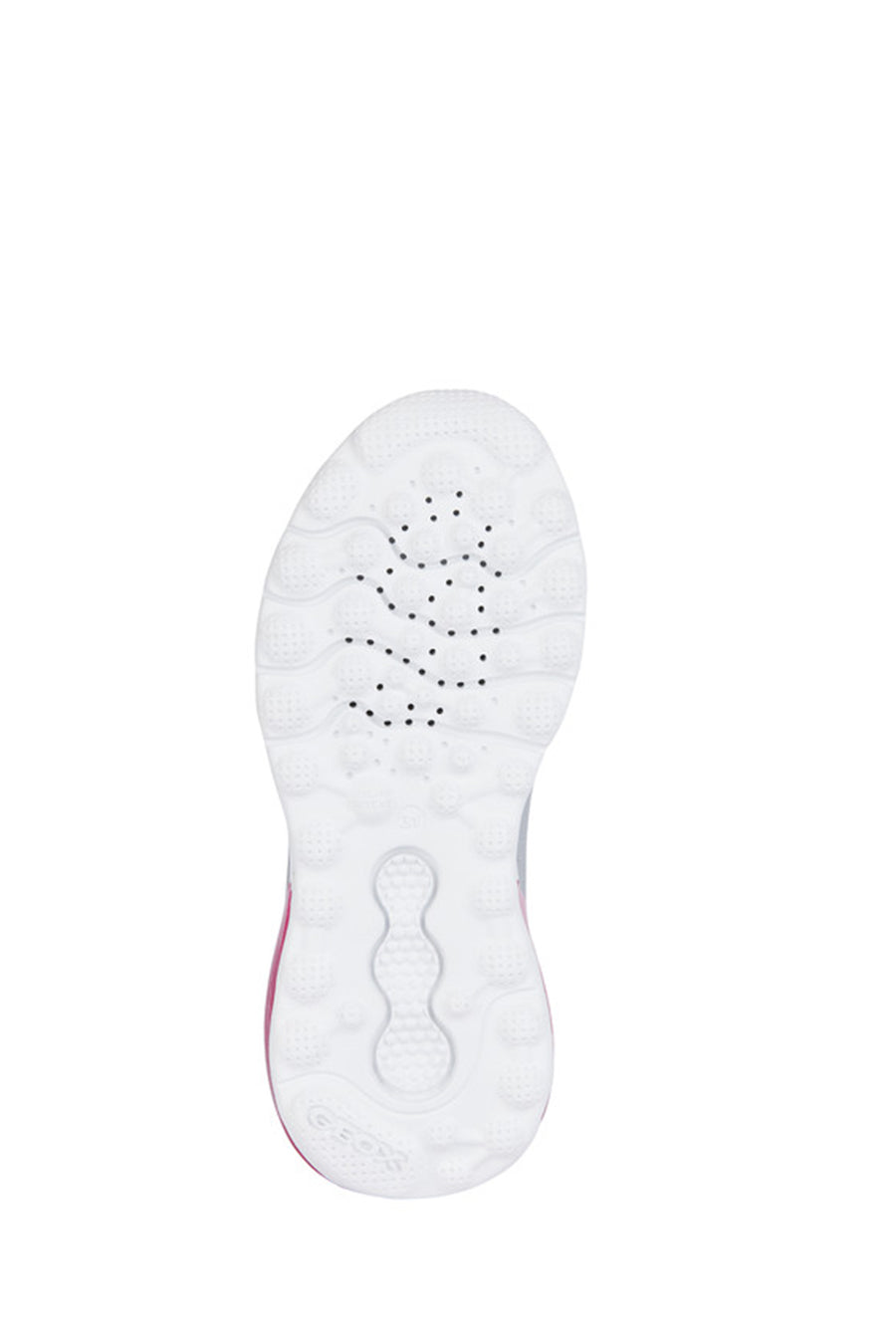 Geox Girls Gray Activart Illuminus Sneaker