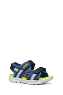 Geox Boy Navy Blue Vaniett Sandals | Derimod