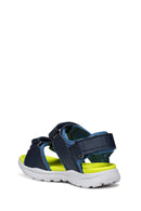 Geox Boy Navy Blue Vaniett Sandals | Derimod