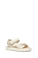 Geox Kız Çocuk Bej Puffypop Sandalet | Derimod