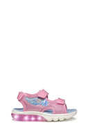 Geox Girls Pink Ciberdron Sandals | Derimod