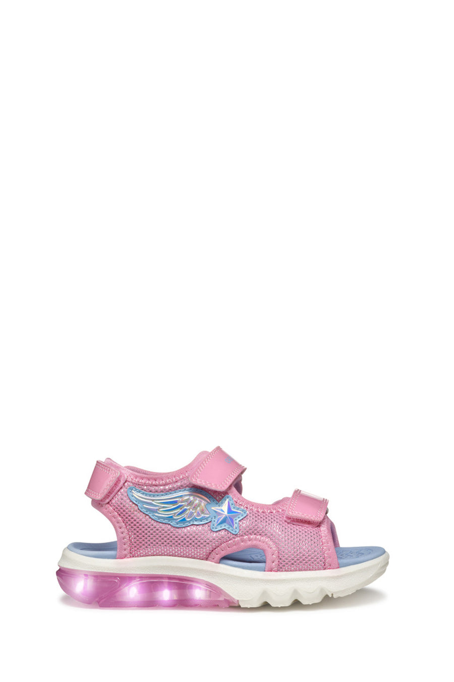 Geox Girls Pink Ciberdron Sandals