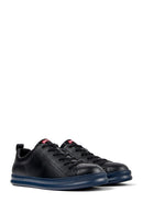 Camper Erkek Siyah Runner Four Deri Sneaker | Derimod