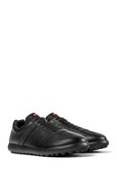 Camper Men's Black Pelotas XLF Leather Sneaker | Derimod