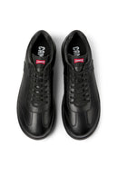 Camper Men's Black Pelotas XLF Leather Sneaker | Derimod