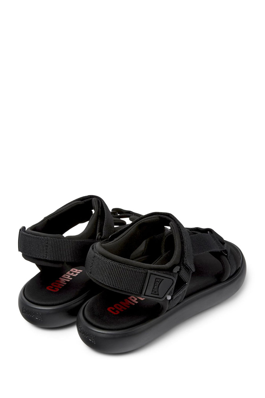 Camper Men's Black Pelotas Flota Sandals