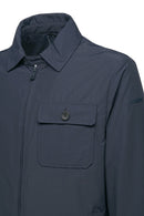 Geox Men's Navy Blue Vincit Jacket | Derimod