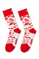 Happy Socks Woman Mermaid Patterned Cotton Socks | Derimod