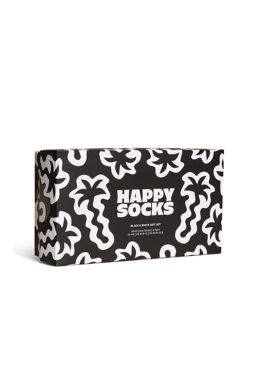 Happy Socks Erkek Siyah Desenli 3’lü Pamuklu Çorap Seti